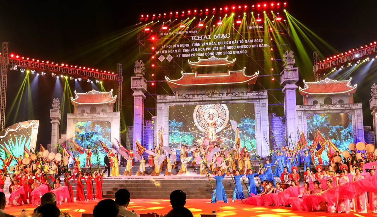 Khai mạc Lễ hội Đền Hùng và Tuần Văn hóa - Du lịch Đất Tổ 2023